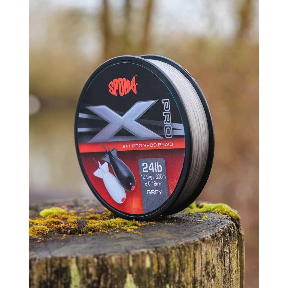 Fox Spomb X Pro Braid 0,18 mm 10,9 kg 300m Grey Fox Spomb X Pro Braid 0,18 mm 10,9 kg 300m Grey