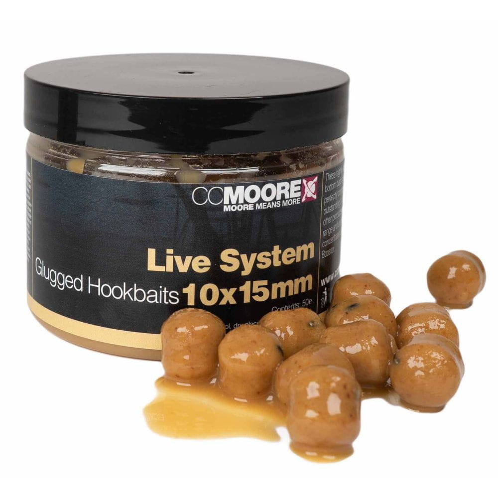 CC Moore Live System Glugged Hookbaits 10x15 mm CC Moore Live System Glugged Hookbaits 10x15 mm