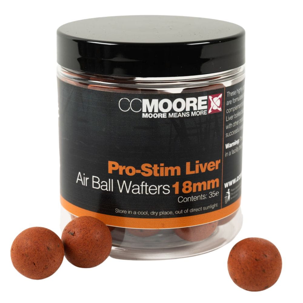 CC Moore Pro-Stim Liver Air Ball Wafters 18 mm