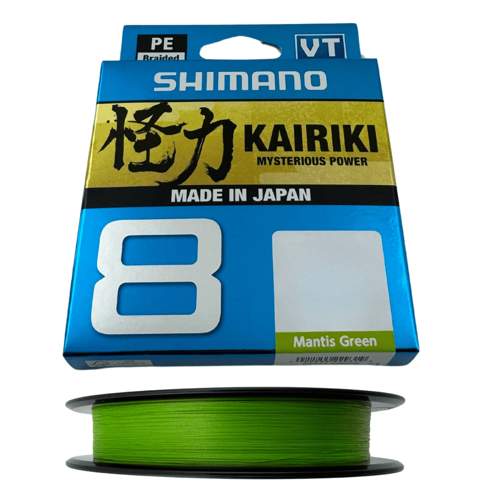 Shimano Kairiki 8-Trenza 0,06 mm 5,3kg 300 m Verde