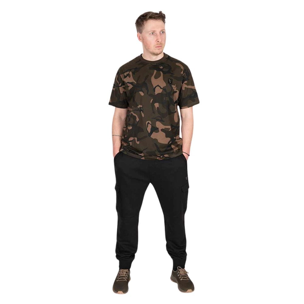 Fox Camo T-Shirt XX-Large Erwachsener, Männlich, Mann, Person, Militärische Uniform