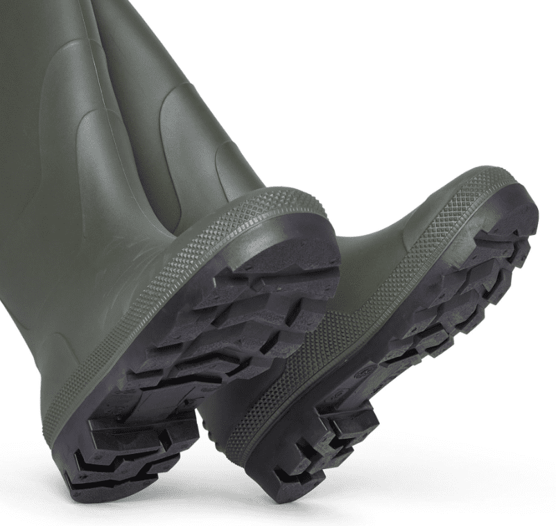 Gummistiefel, Stiefel, Gummisohle, Stiefeleisen, militärgrün