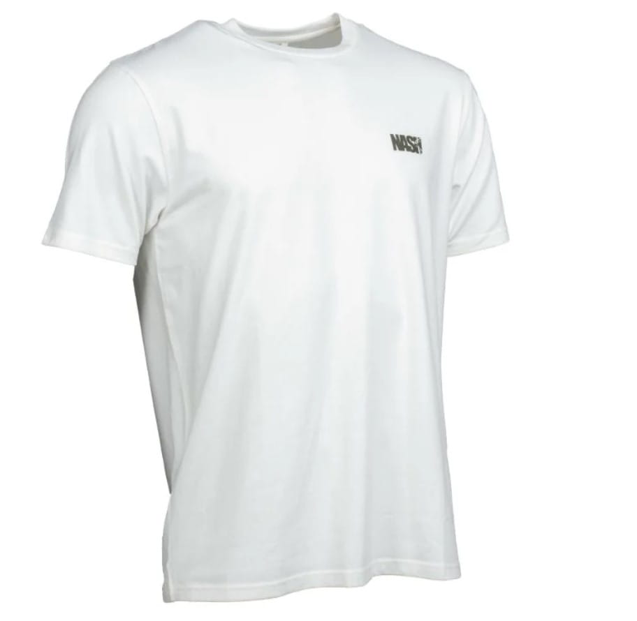 Nash Make It Happen Carp Logo T Shirt Ecru M
