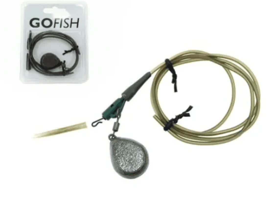 GoFish Kit de clip plombé avec 40 g de plomb avec émerillon rapide