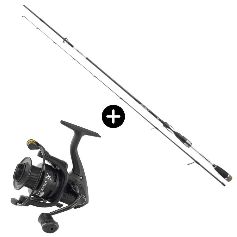 Angelhobel-Set, Angelrute, Spinningrute, Köcherrolle, Fischerei-Zubehör