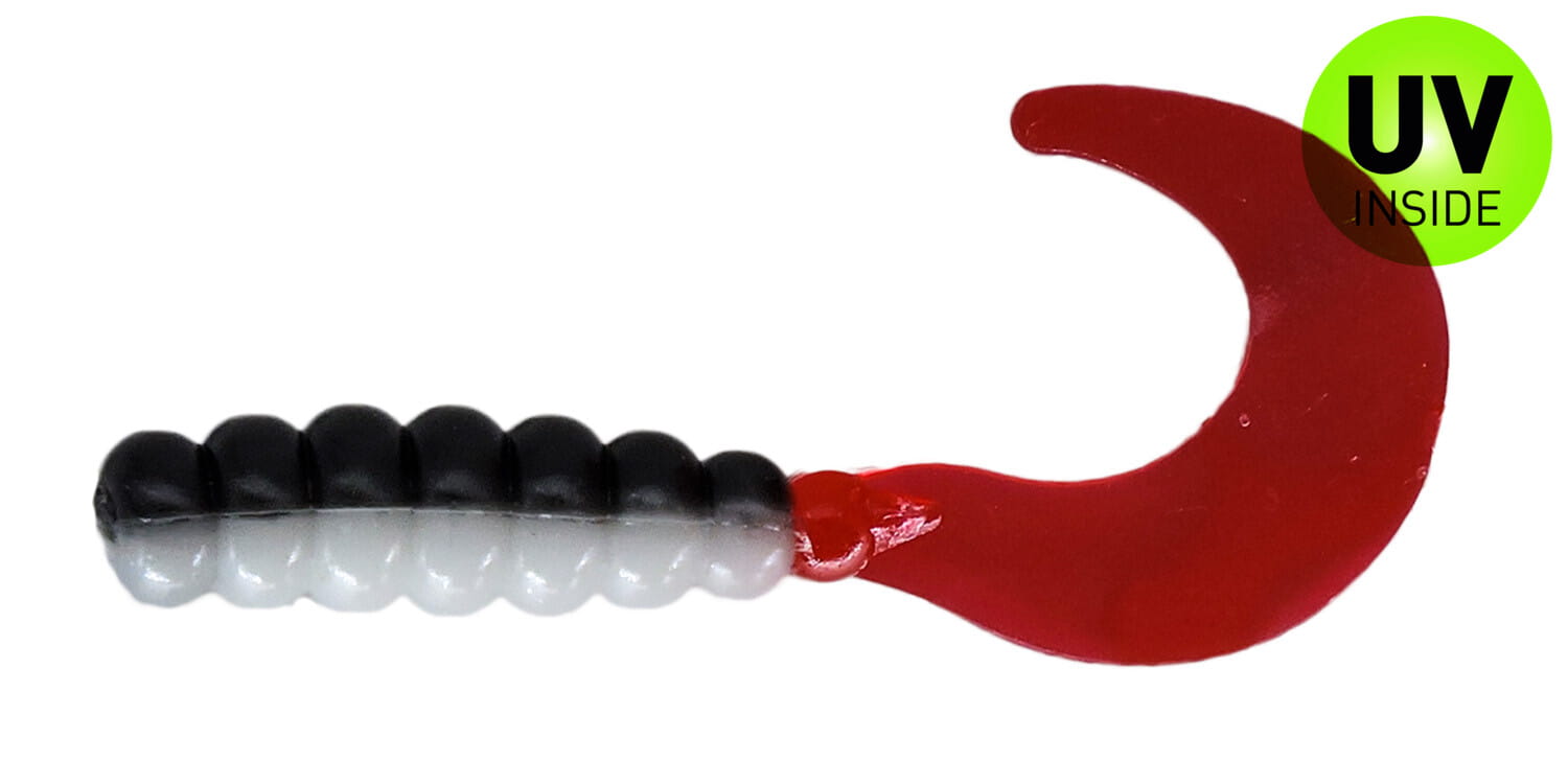 Relax Fat Grub 5 cm (2") Checker 5 pezzi Elektronik, Hardware, Rauchrohr, Haken