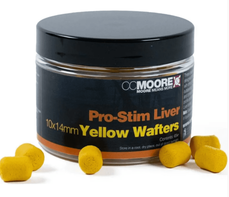 bait, liver, yellow wafters, pellets, boilie