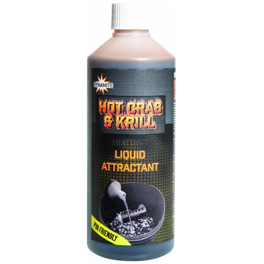 Dynamite Baits Hot Crab & Krill Liquid 500 ml | DY1646