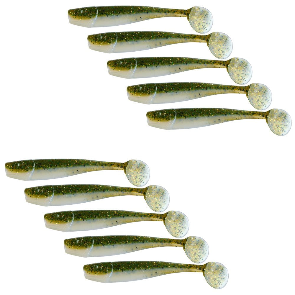 Relax King Shad 14cm (5") Blue Pearl / Ruff 10 pieces