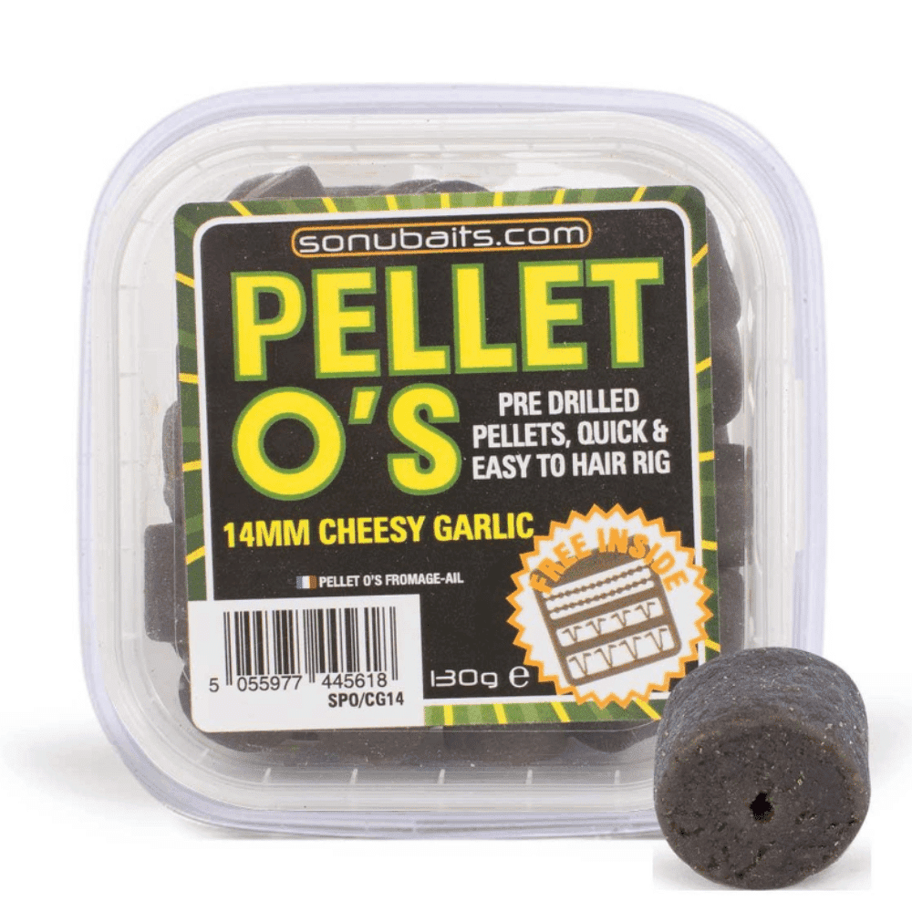 Sonubaits Pellet O's 14 mm 130 g Cheesy Garlic