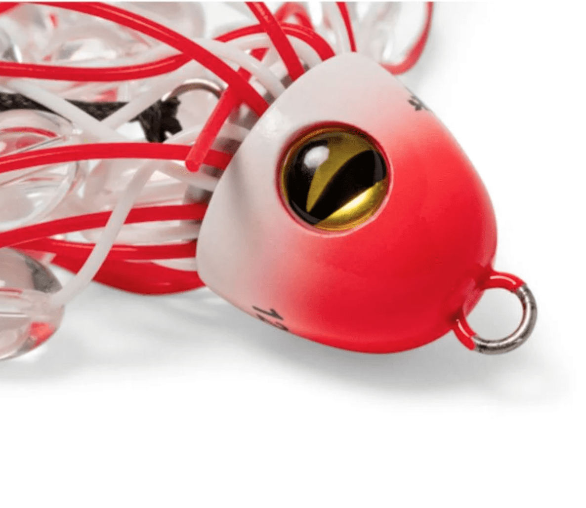 Angeln, Kugel, Spinnennetz-Design, Lackiertes Rot, Schmuckanhänger