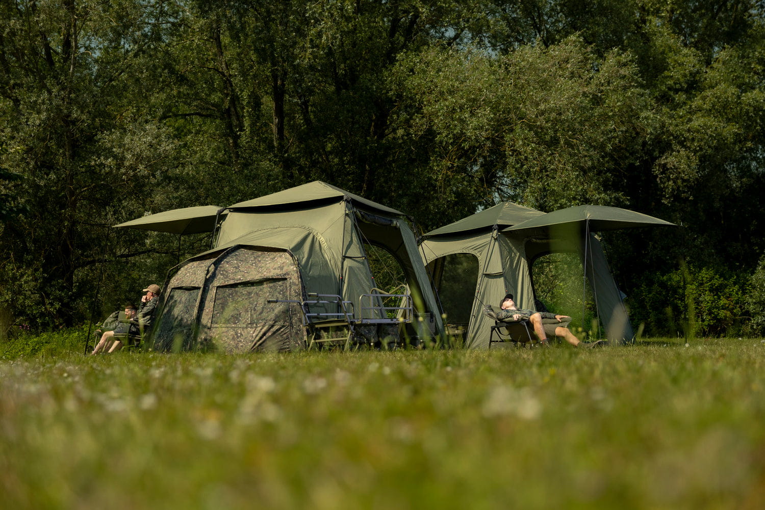 Zelte, Camping, Waldcamping, Outdoor, Natur