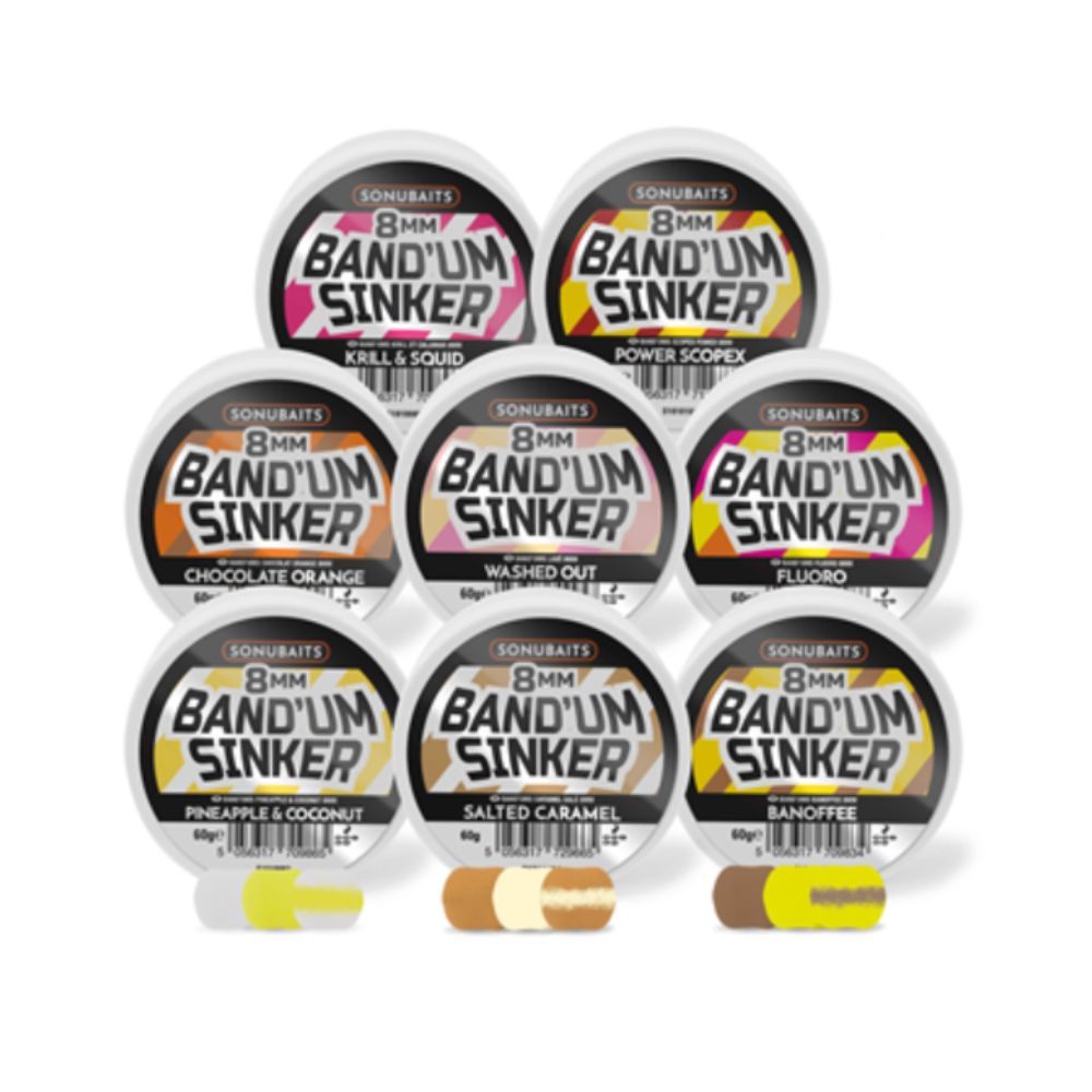 Sonubaits Band'um Sinker Salted Caramel 6 mm Sonubaits Band'um Sinker Salted Caramel 6 mm