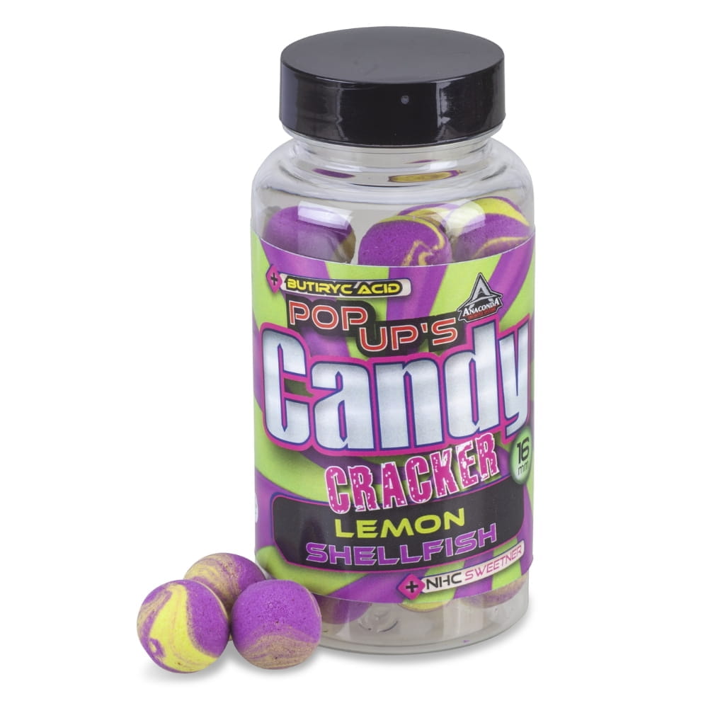 Anaconda Candy Cracker Pop Up's Lemon Shellfish 16 mm 55 g