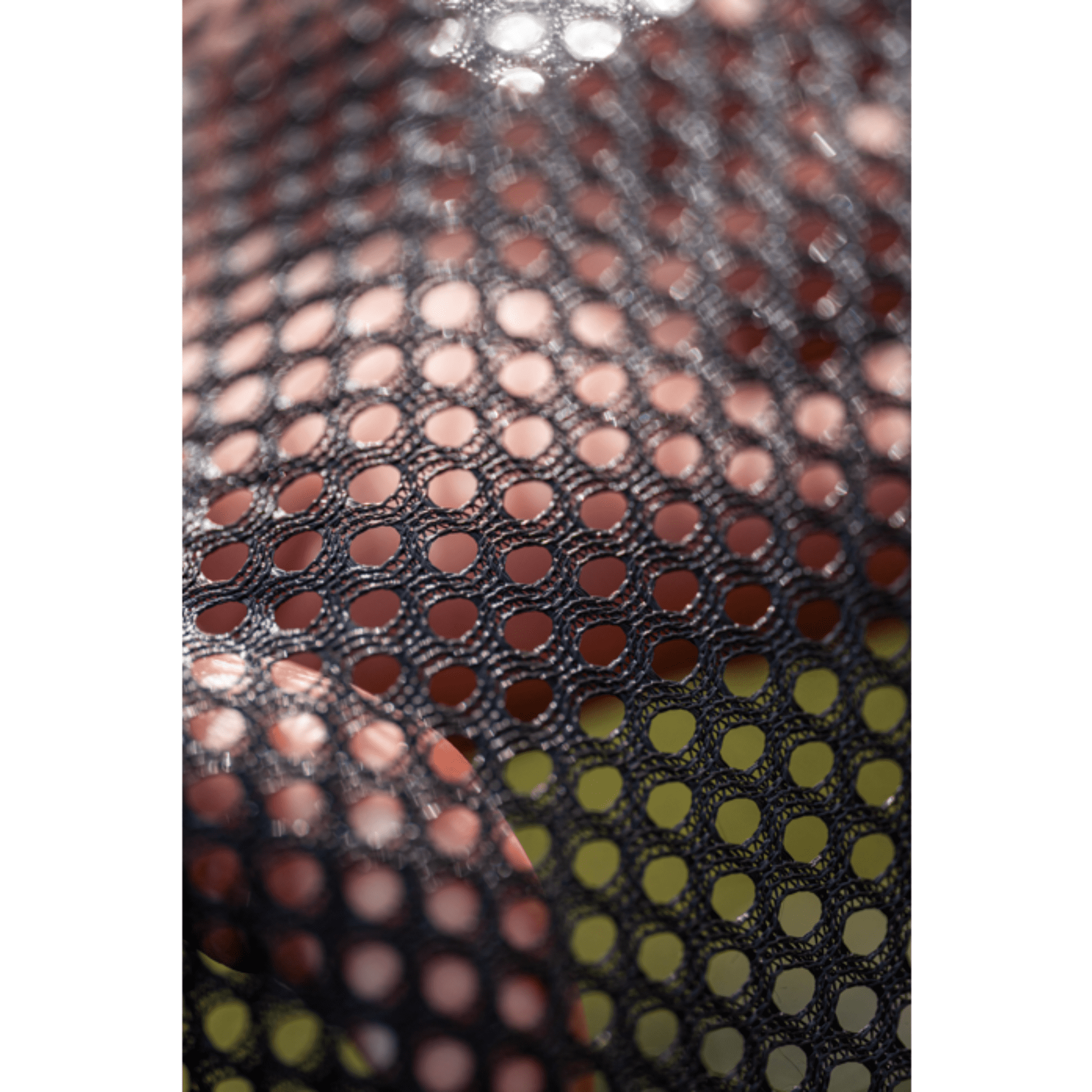 mesh, Netzware, Lochmuster, Stoff, rosa/Schwarz