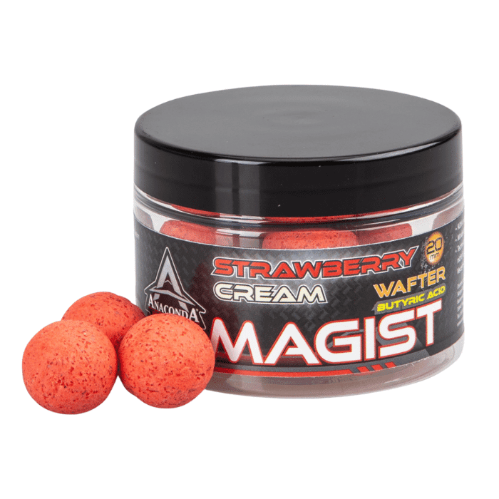Anaconda Magist Balls Wafter 70 g 20 mm Strawberry Cream Neu 2022