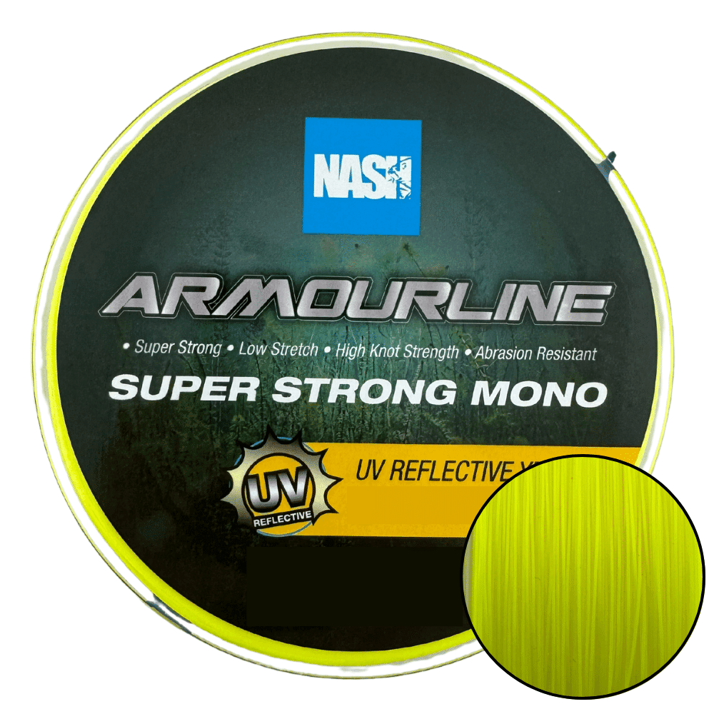 Nash Armourline Super Strong Mono UV Yellow 0.30 mm 12 lbs 1000 m