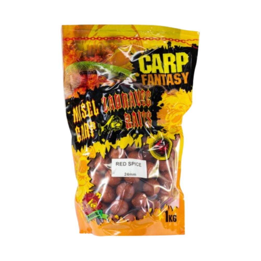 Zadravec Baits Carp Fantasy Boilies Red Spice 24 mm 1 kg Essen, Imbiss, Süßigkeiten