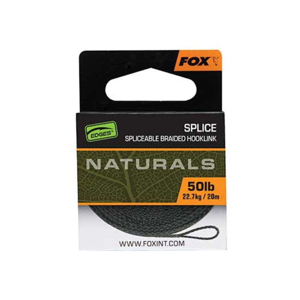 Fox Naturals Splice Hooklength 50lb 20m Fox Naturals Splice Hooklength 50lb 20m