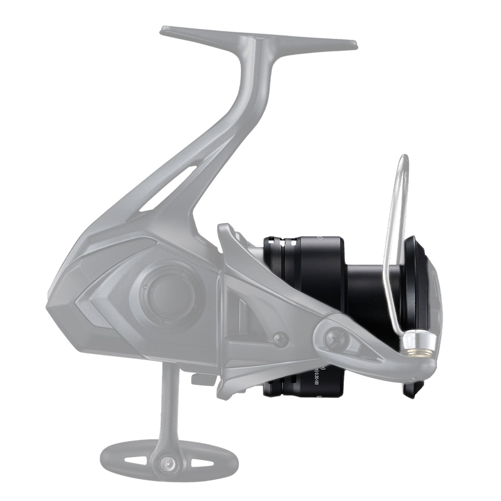 Shimano Ersatzspule Aero C5000, Schnellspule, Spinnangel, Angelhaken, Pelagic Reel, Konstruktionsilhouette