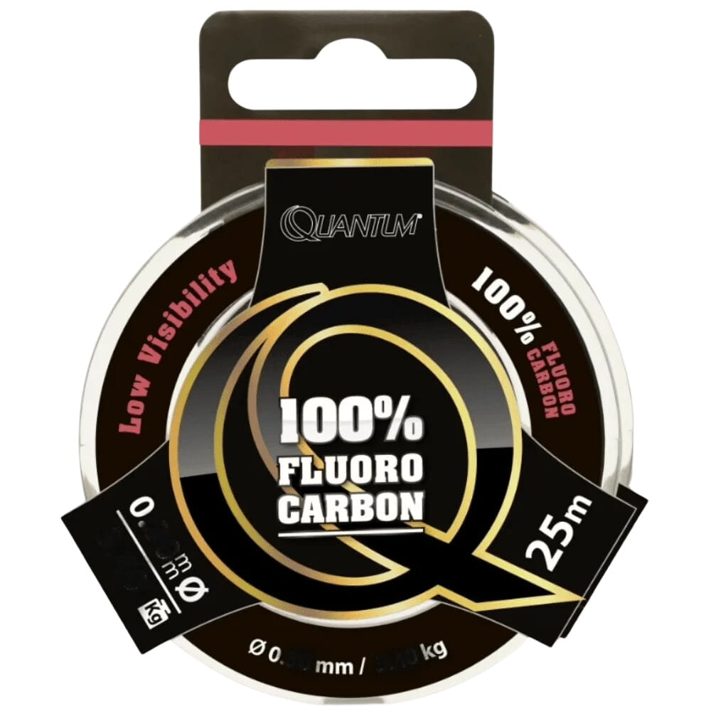 Depredador de fluorocarbono cuántico 0,45 mm 10,70 kg 25 metros