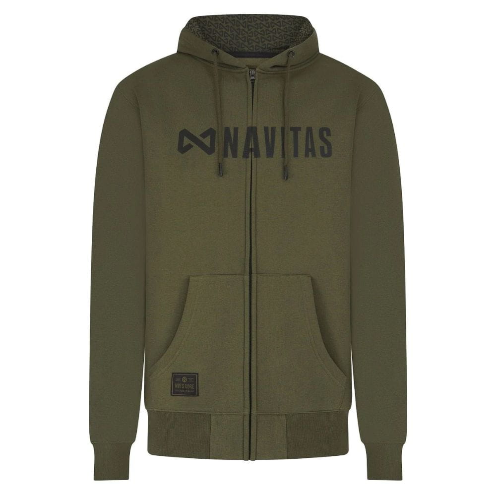 Zelena majica s kapuljačom Navitas Core Zip M Strickwaren, Pulli, Sweatshirt, Fleece, Kapuzenpulli