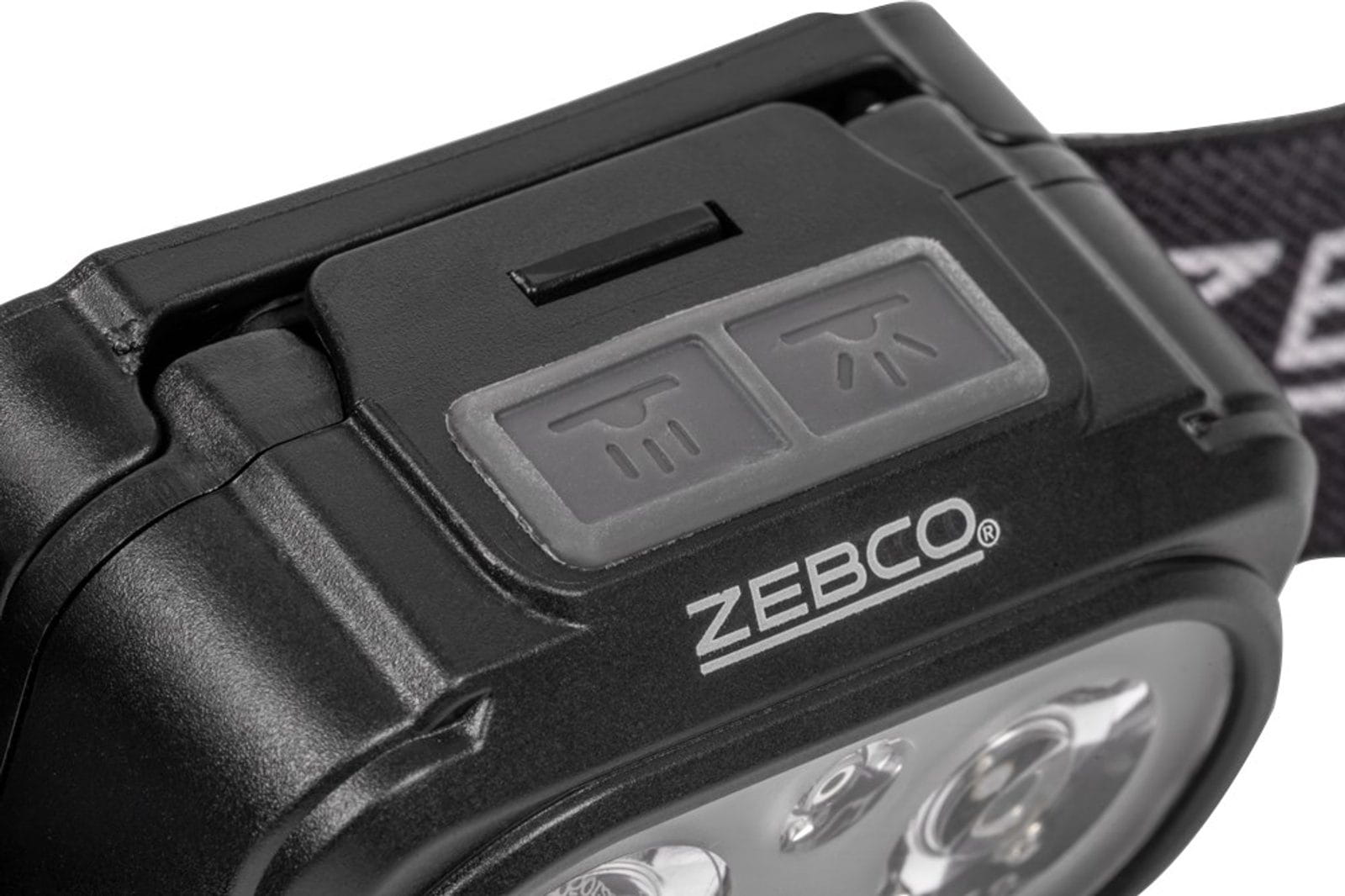Taschenlampe, LED, Gürtelclip, Zebco, Schwarz