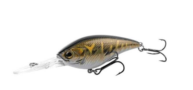 Shimano Yasei Cover Crank Floating Medium Runner 5cm 7g Hnědý Zlatý Tygr Fischköder