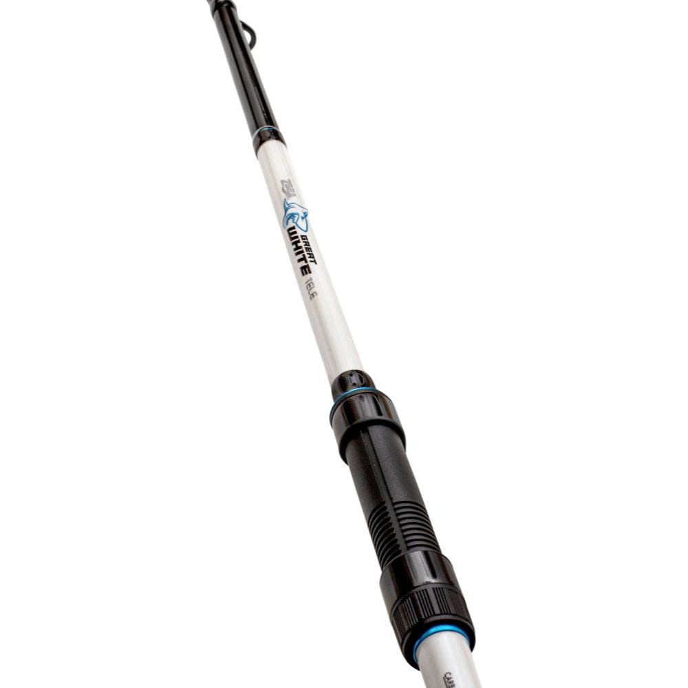 Zebco NEW Great White Travel 4PC Boat Fishing Rods - IM6 Carbon