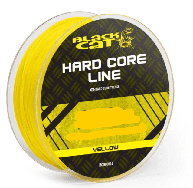 Black Cat BC Hard Core Line 0,55mm 56,7kg 250m, Filament, Drucker, Gelb, Hard Core Line, Spule
