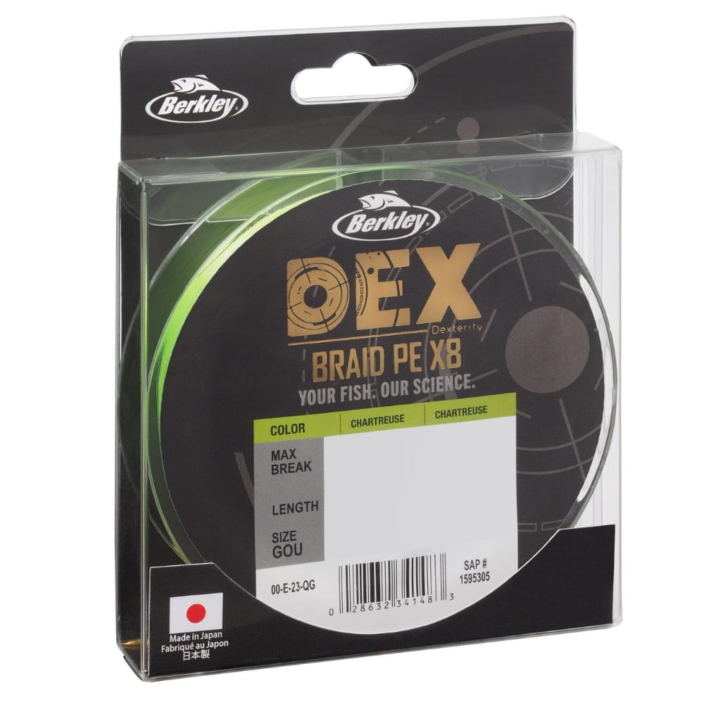 Berkley DEX x8 PE 0,12 mm 9 kg 150m Chartreuse Festplatte, Dvd