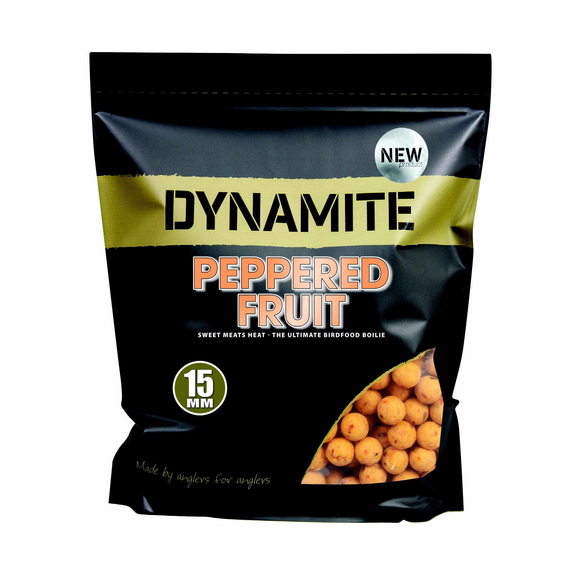 Dynamite, Pfefferfrucht, 15 mm, Beutel Snack, Vogelfutter Kugeln
