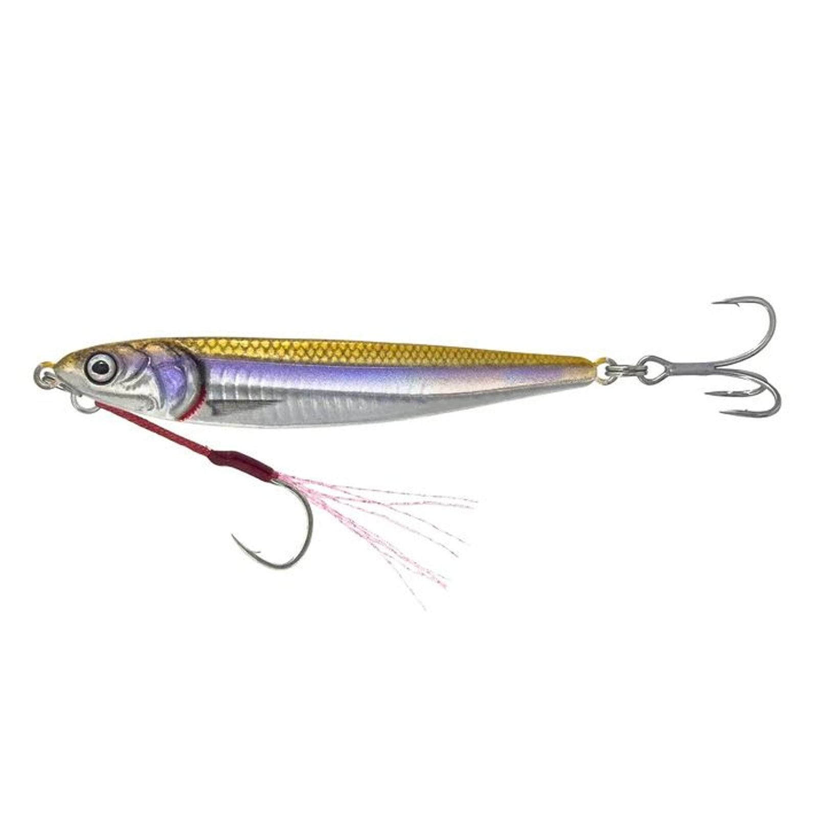 Savage Gear 3D Anchovy Jig 8cm 30G Golden Anchovy – Bild 2, Angelhaken, Spitzhaken-Wobbler, Köder-Spinner, Jagdköder, Fischerei-Spinner