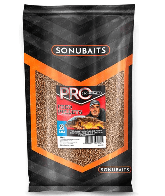 Sonubaits Pro Feed Pellets 2 мм 1 кг