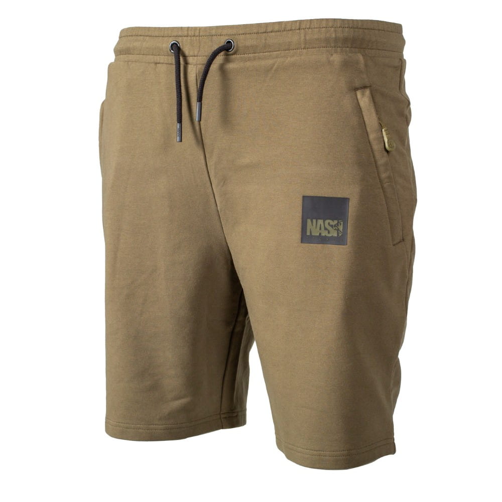 Nash Make It Happen Rövidnadrág Box Logo Zöld XXL Bekleidung, Kurze Hosen, Khaki
