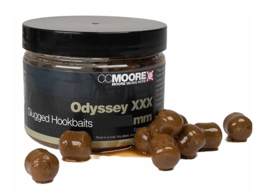 CC Moore Odyssey XXX Glugged Hookbaits 10x15 mm Pokal, Können, Zinn