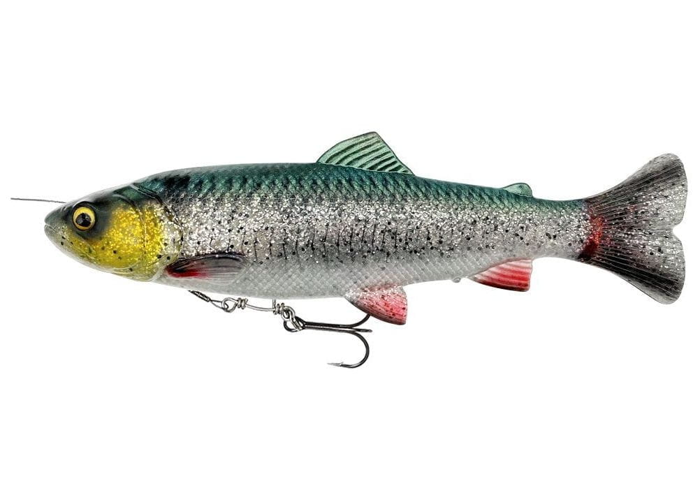 Savage Gear 4D Linethru Pulsetail Trout Slow Sinking Green Silver 16 cm (6,3") 51 g