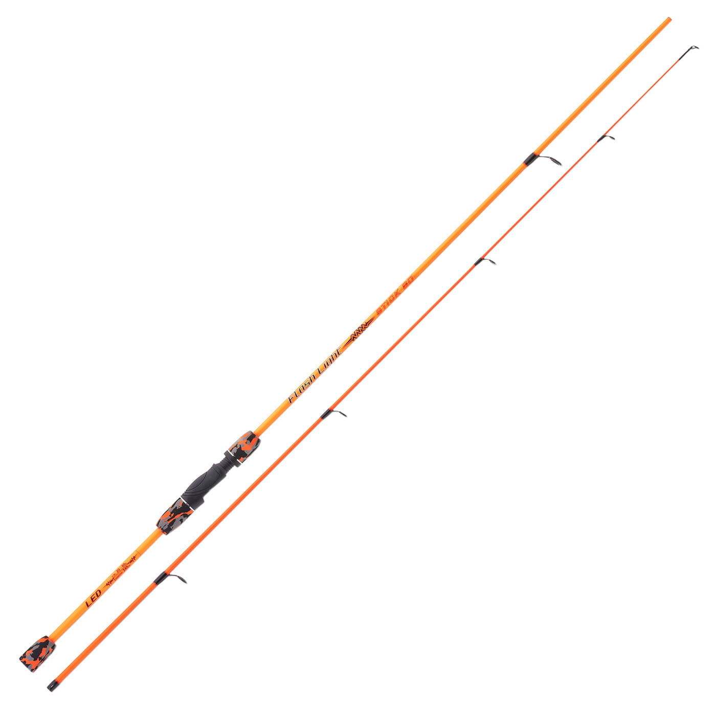 Fish Rig 180 Super Light Tele Rod 180cm 5' 11 & 160cm 5' 4 2 tips –  Rigged and Ready