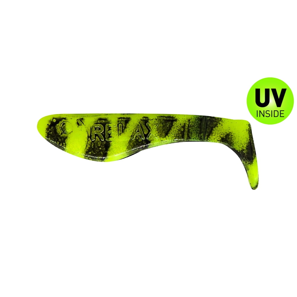 Relax Kopyto-Classic 3,5 cm (1") Fluogelb-Schwarz 10 Pièces Besteck, Klinge, Waffe