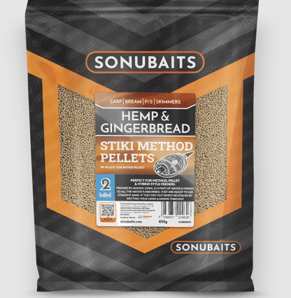 hemp pellets, gingerbread, pellets, 2 mm, sonubaits