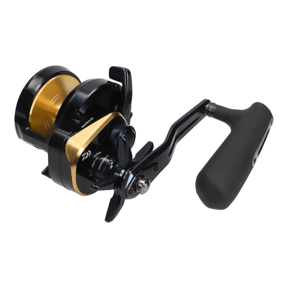 Daiwa 25 Saltiga (G) 35L Rolle, Rauchrohr