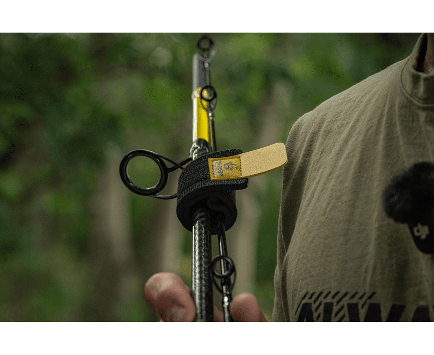 Black Cat Rod Bands, slice, cable, strap, fishing, carabiner