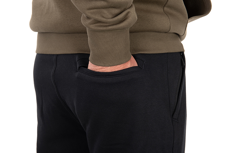 Hose, Jogginghose, Schwarz, Seitentasche, Kordelzug