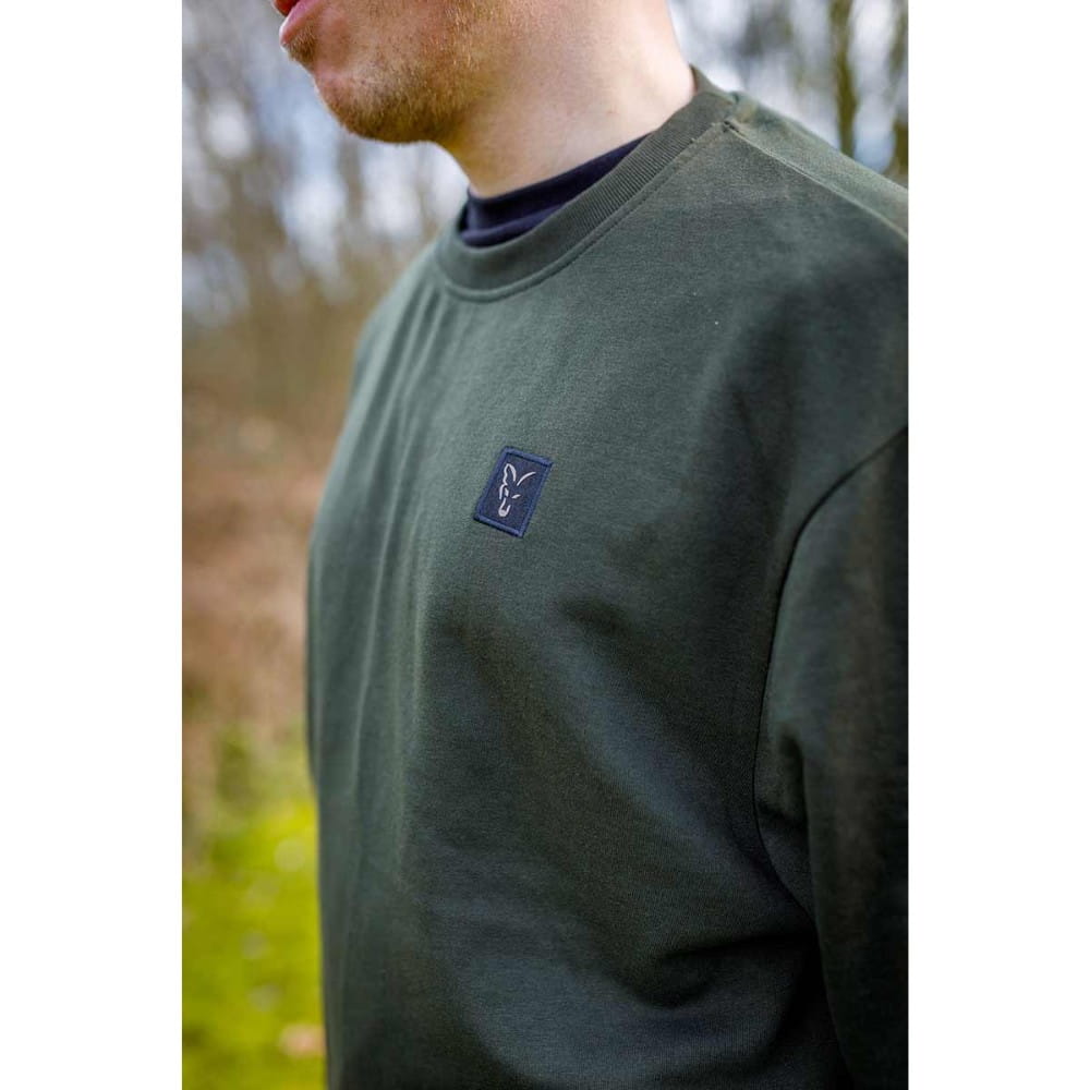 Fox LW Khaki Jumper Pullover Small Fox LW Khaki Jumper Pullover Small