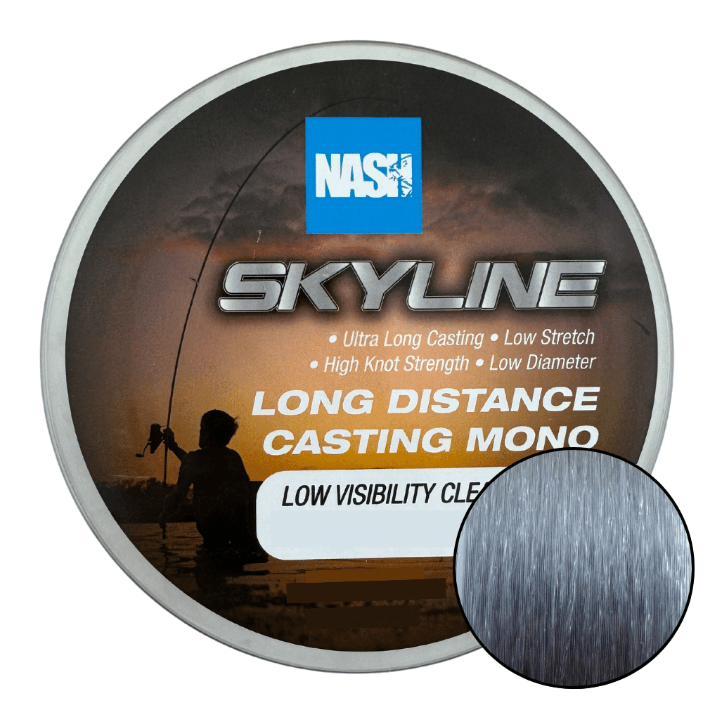 Nash Skyline Long Distance Mono Clear 0,28 mm 10 lbs 1000 m