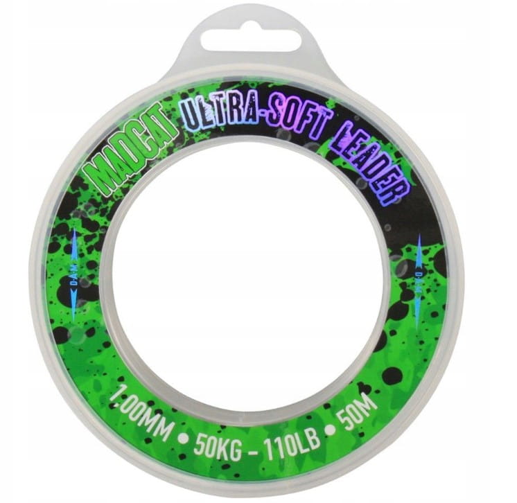 DAM MadCat Ultra-Soft Mono Leader 1,00mm 50m 50kg Armbanduhr
