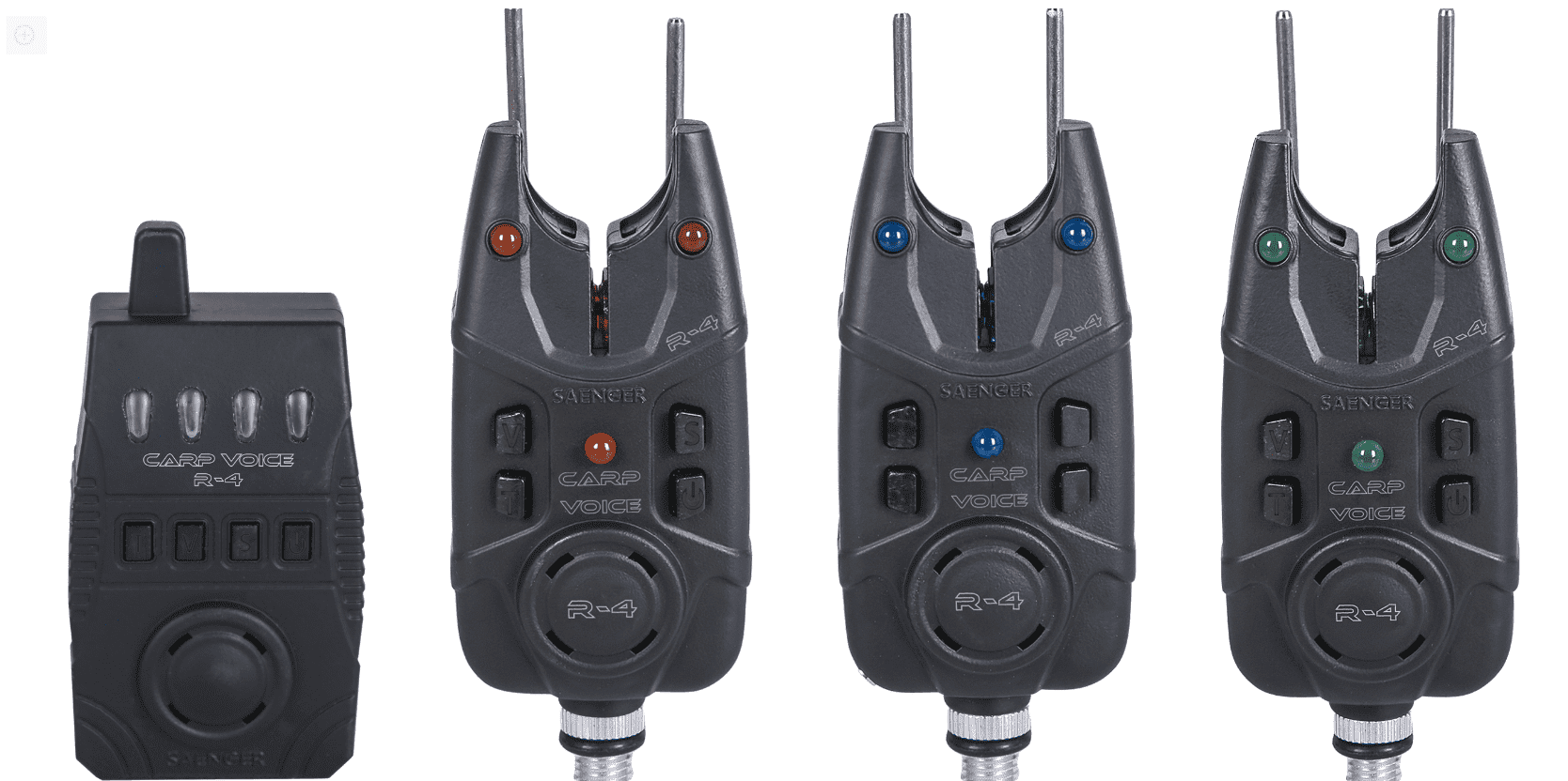 carpvoice3 Singer Carp Voice R-4 Set 3+1 Red/Green/Blue