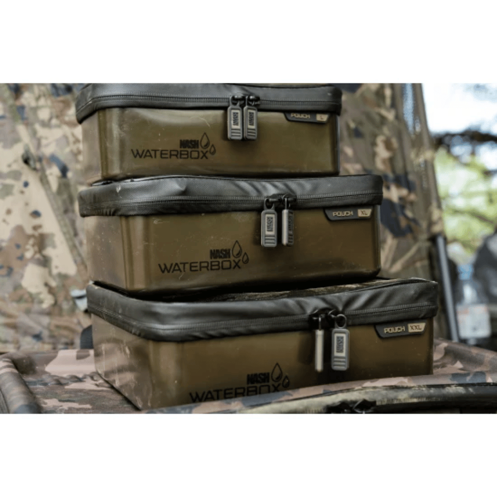 Wasserbox, Pouch, Militärgrün, Reißverschluss, Kameratasche