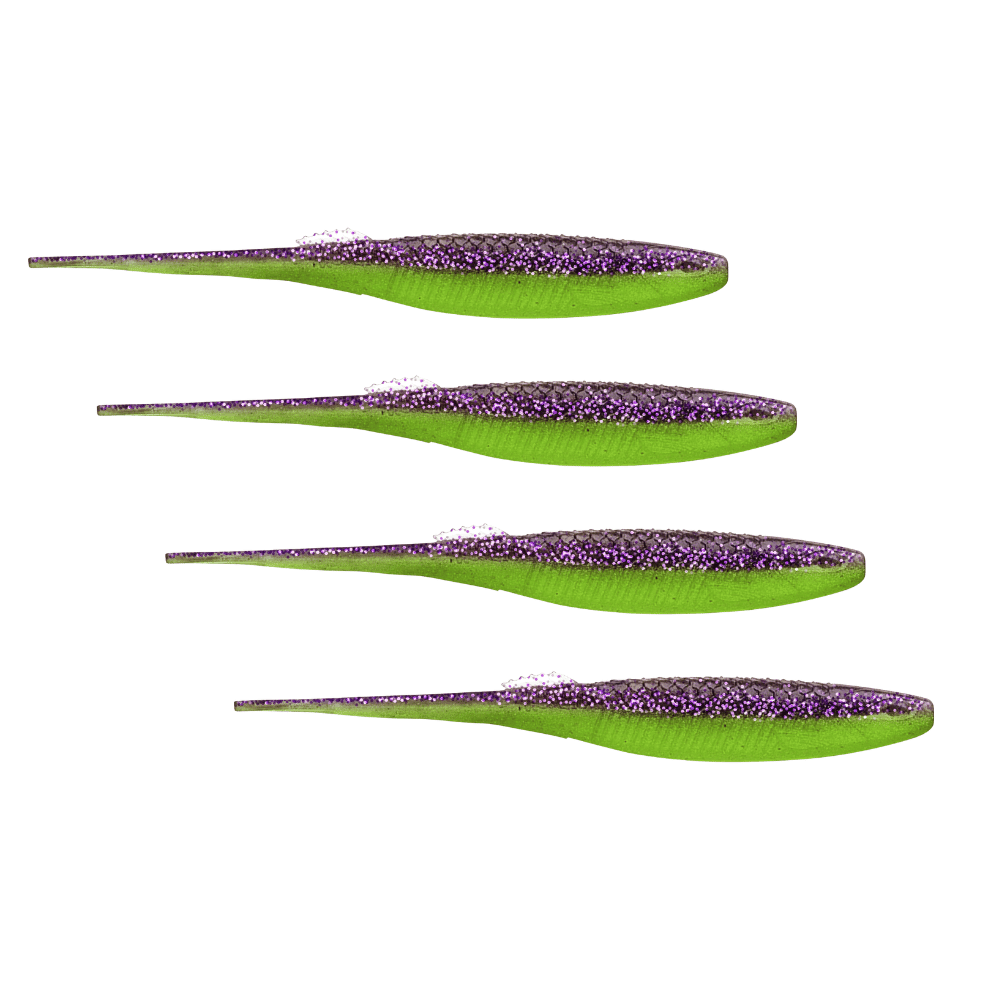 Rapala Crushcity The Stingman 15cm 13,8g Purple Chartreuse 4 pieces