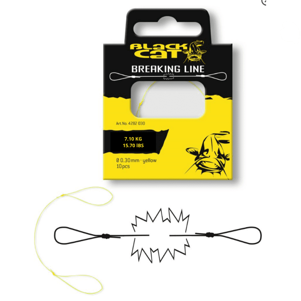 breaking_line Black Cat Breaking Line 0,35 mm 7,10 kg giallo Ø 0,35 mm